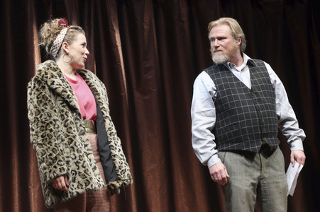 Theaterprobe 'Rita will dat weten' in Hamburg