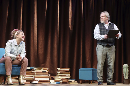 Theaterprobe 'Rita will dat weten' in Hamburg