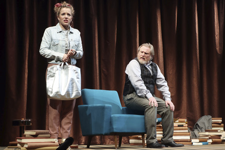 Theaterprobe 'Rita will dat weten' in Hamburg