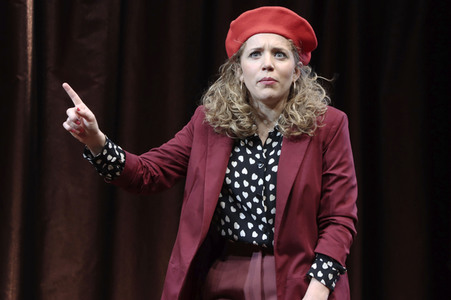 Theaterprobe 'Rita will dat weten' in Hamburg