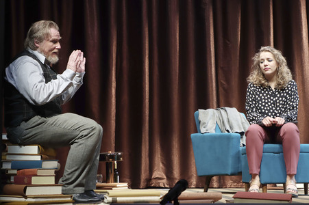 Theaterprobe 'Rita will dat weten' in Hamburg