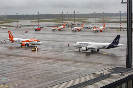 Eröffnung des Flughafens Berlin-Brandenburg in Schönefeld
