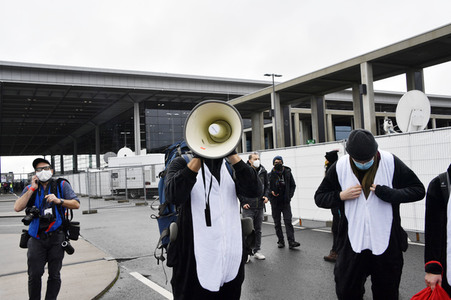 Eröffnung des Flughafens Berlin-Brandenburg in Schönefeld