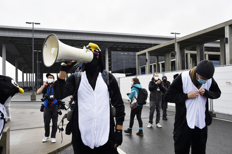 Eröffnung des Flughafens Berlin-Brandenburg in Schönefeld