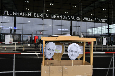 Eröffnung des Flughafens Berlin-Brandenburg in Schönefeld