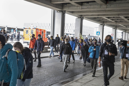 Eröffnung des Flughafens Berlin-Brandenburg in Schönefeld
