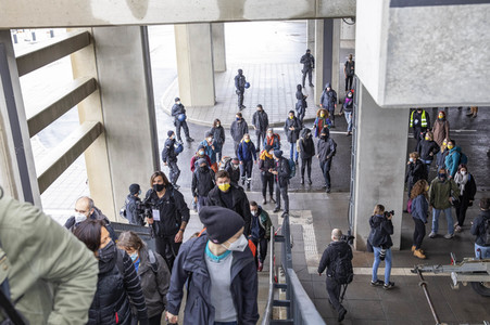 Eröffnung des Flughafens Berlin-Brandenburg in Schönefeld
