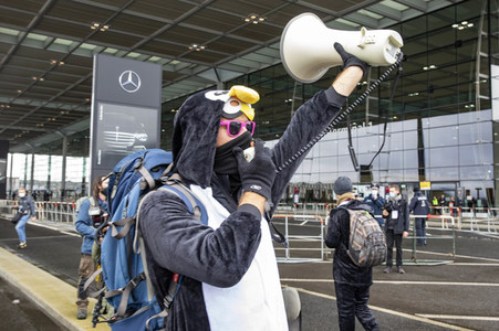 Eröffnung des Flughafens Berlin-Brandenburg in Schönefeld