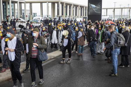 Eröffnung des Flughafens Berlin-Brandenburg in Schönefeld