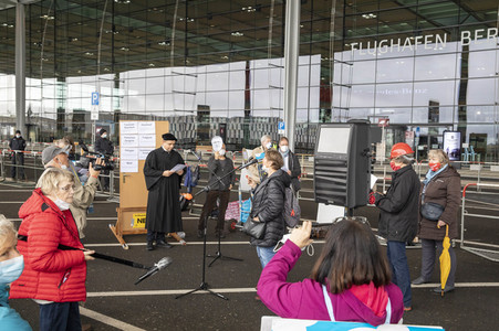 Eröffnung des Flughafens Berlin-Brandenburg in Schönefeld