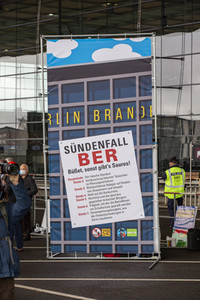 Eröffnung des Flughafens Berlin-Brandenburg in Schönefeld