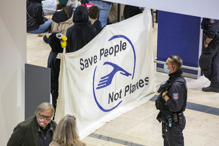 Eröffnung des Flughafens Berlin-Brandenburg in Schönefeld