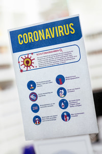 Symbolfoto Corona-Maßnahmen