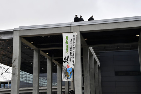 Eröffnung des Flughafens Berlin-Brandenburg in Schönefeld
