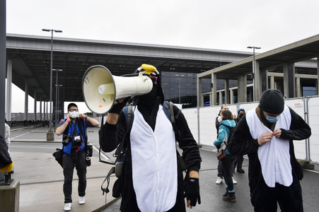 Eröffnung des Flughafens Berlin-Brandenburg in Schönefeld