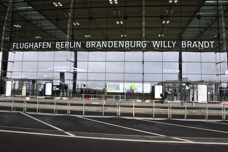 Eröffnung des Flughafens Berlin-Brandenburg in Schönefeld