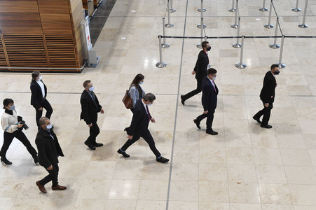 Eröffnung des Flughafens Berlin-Brandenburg in Schönefeld