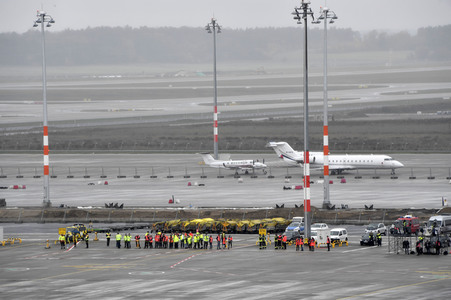 Eröffnung des Flughafens Berlin-Brandenburg in Schönefeld