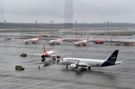 Eröffnung des Flughafens Berlin-Brandenburg in Schönefeld