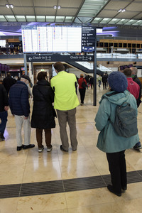 Regelbetrieb am Flughafen Berlin-Brandenburg in Schönefeld