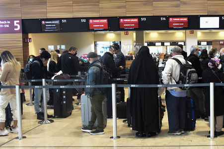 Regelbetrieb am Flughafen Berlin-Brandenburg in Schönefeld