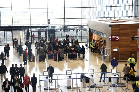 Regelbetrieb am Flughafen Berlin-Brandenburg in Schönefeld