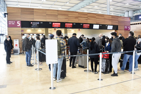 Regelbetrieb am Flughafen Berlin-Brandenburg in Schönefeld