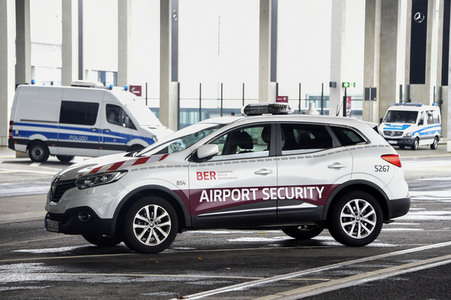 Regelbetrieb am Flughafen Berlin-Brandenburg in Schönefeld