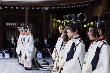 100. Jahrestag des Meiji-Schreins in Tokio