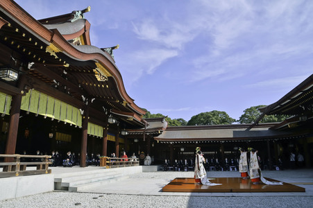 100. Jahrestag des Meiji-Schreins in Tokio