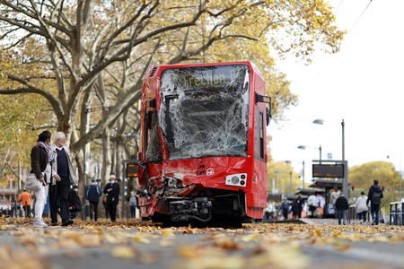 Straßenbahnunfall in Köln
