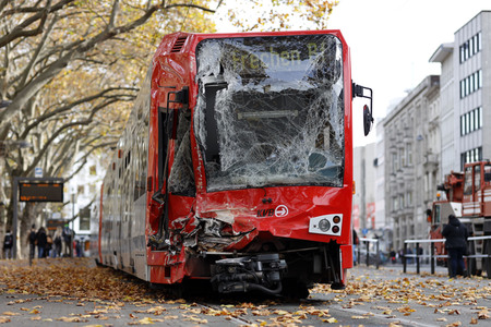Straßenbahnunfall in Köln