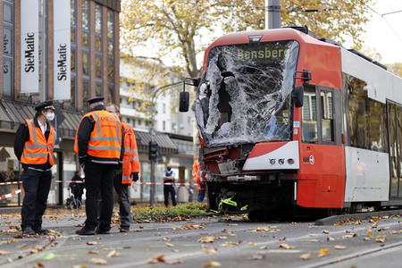 Straßenbahnunfall in Köln