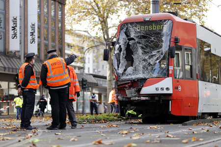 Straßenbahnunfall in Köln