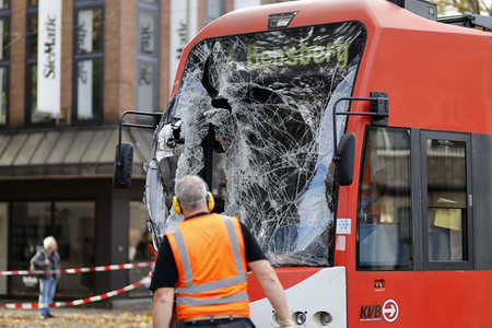 Straßenbahnunfall in Köln