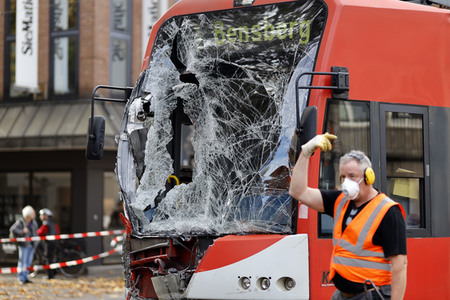 Straßenbahnunfall in Köln
