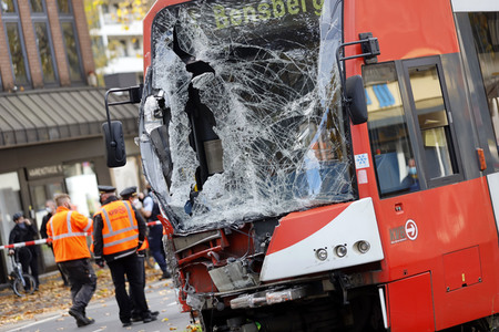 Straßenbahnunfall in Köln