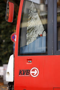 Straßenbahnunfall in Köln