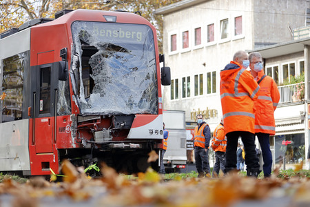 Straßenbahnunfall in Köln