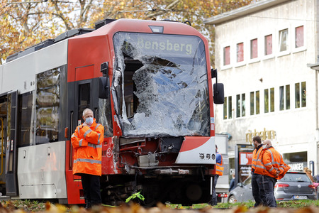 Straßenbahnunfall in Köln
