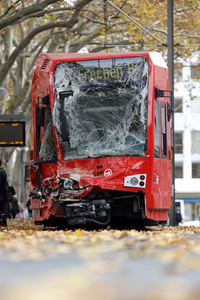 Straßenbahnunfall in Köln