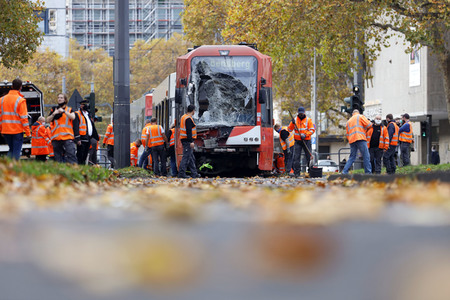 Straßenbahnunfall in Köln