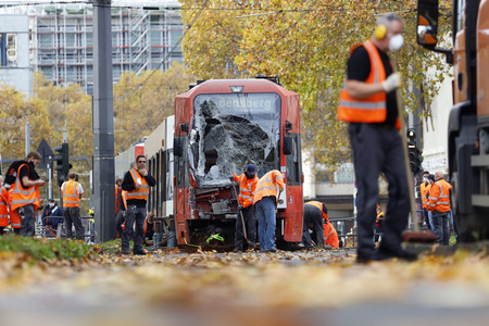 Straßenbahnunfall in Köln