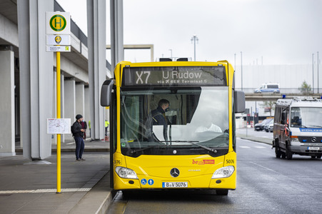 Flughafen Berlin-Brandenburg in Schönefeld