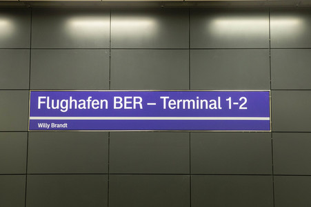 Flughafen Berlin-Brandenburg in Schönefeld