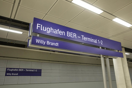 Flughafen Berlin-Brandenburg in Schönefeld