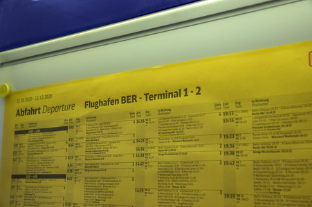 Flughafen Berlin-Brandenburg in Schönefeld