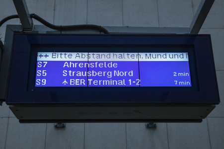 Flughafen Berlin-Brandenburg in Schönefeld