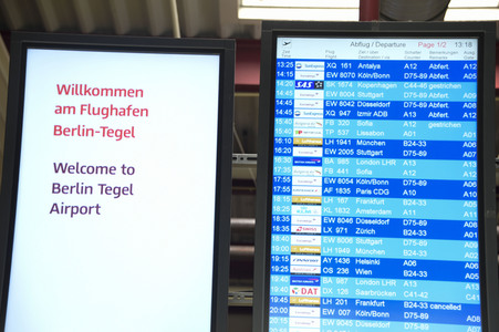 Flughafen Tegel in Berlin