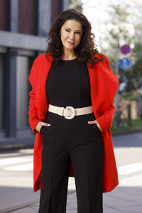 Fototermin mit Mariella Ahrens in Köln